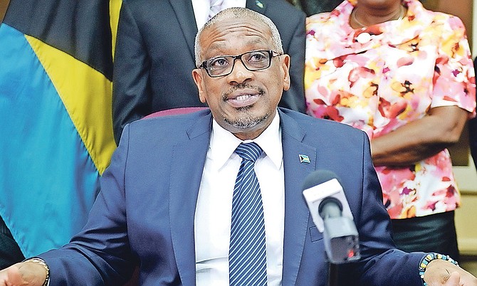 Prime Minister Dr Hubert Minnis.