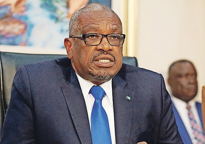 Prime Minister Dr Hubert Minnis.

Photo: Terrel W. Carey/Tribune Staff