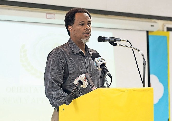 Marcellus Taylor, director of education. Photo: Terrel W. Carey/Tribune Staff