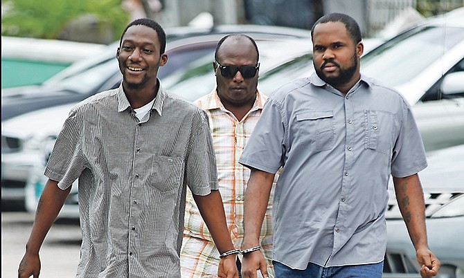 Antonio Neely (left) and Dominic Stuart (right). Photo: Terrel W Carey/Tribune staff