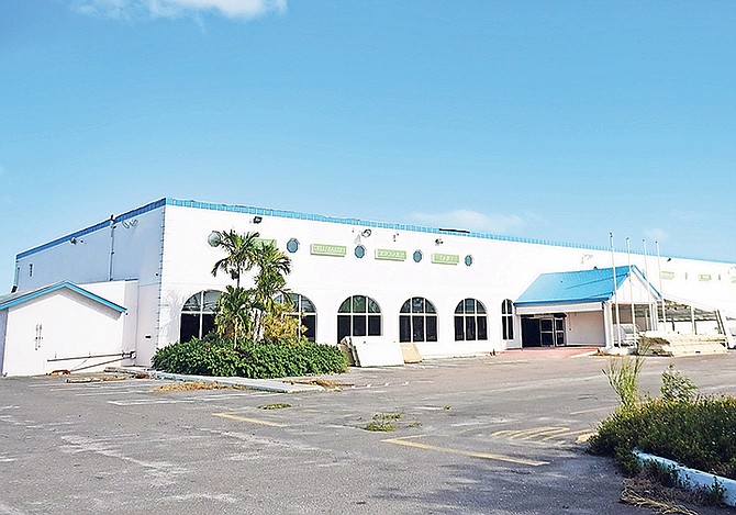 The old Phil’s Food Services building. Photo: Shawn Hanna/Tribune Staff
