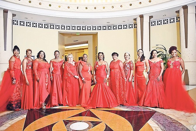 2016 Red Dress Soirée leading ladies.