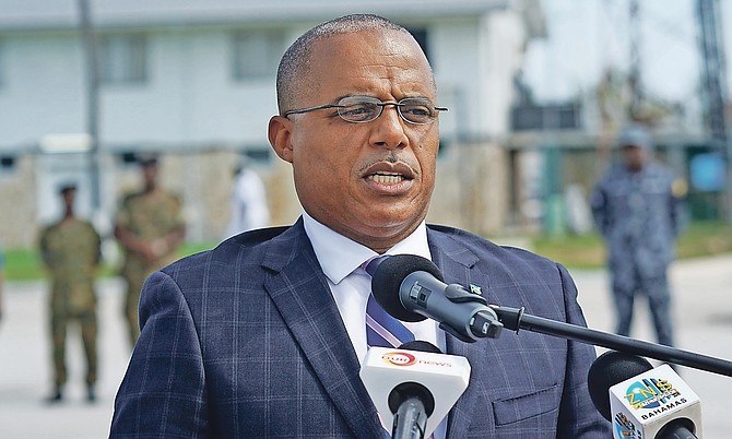 Minister of National Security Marvin Dames.