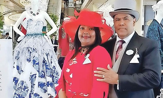 BAHAMAS High Commissioner to London Ellison Greenslade and his wife Kimberly.

