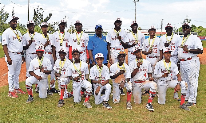 Freedom Farm with their gold medals.