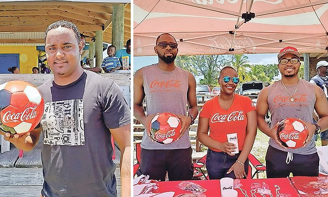 AS the official bottler of Coca-Cola beverages in the Bahamas, the Caribbean Bottling Company shared the spirit of FIFA in the BFFL.