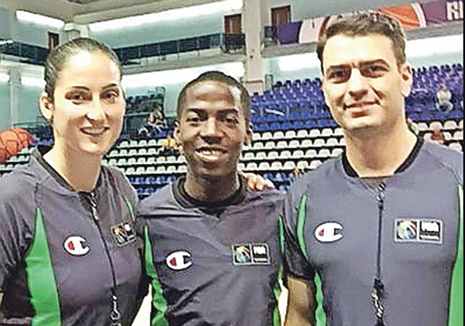 CHRISTIAN Wilmore (centre) and his international counterparts.