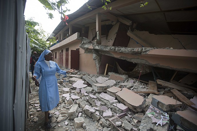 Damage in Haiti after the recent earthquake. (AP)