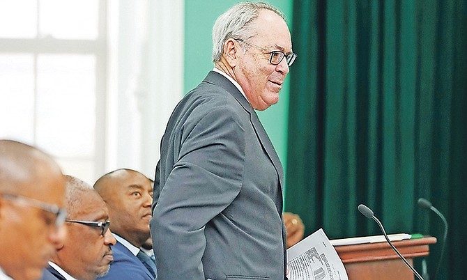 Brent Symonette, Minister of Financial Services, Trade and Industry and Immigration. Photo: Terrel W, Carey Sr/Tribune Staff

 