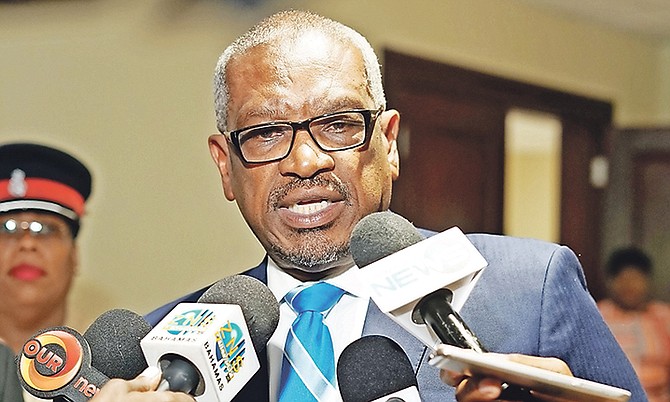 PRIME Minister Dr Hubert Minnis.