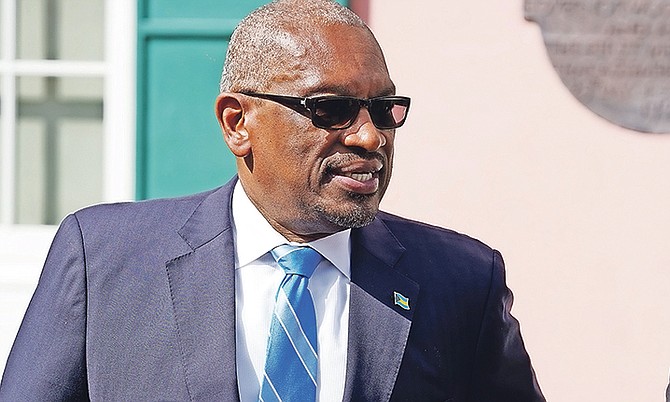 Prime Minister Dr Hubert Minnis. Photo: Terrel W Carey Sr/Tribune Staff