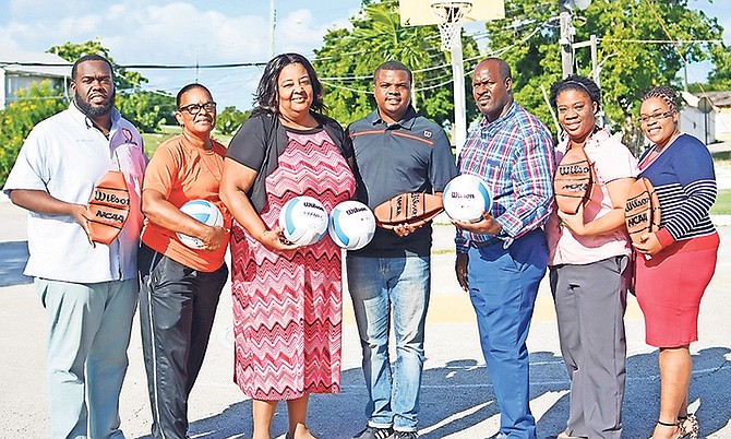 Wilson Sporting Goods Bahamas on Wednesday donated sporting equipment to the Simpson Penn Centre for Boys and Willie Mae Pratt Centre for Girls.

Photo: Shawn Hanna/Tribune Staff