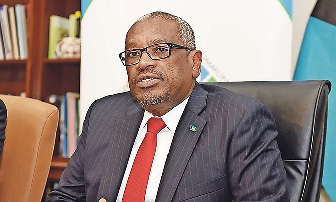 PRIME Minister Dr Hubert Minnis.