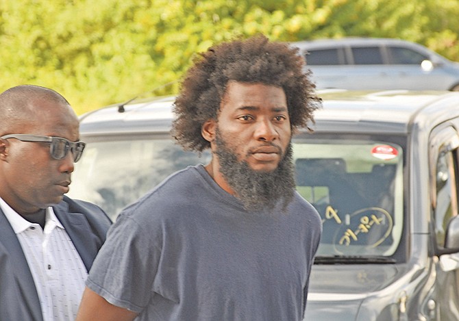 Donovan A Hanna pleaded guilty to obstruction of justice in Grand Bahama on Monday. Photo: Vandyke Hepburn