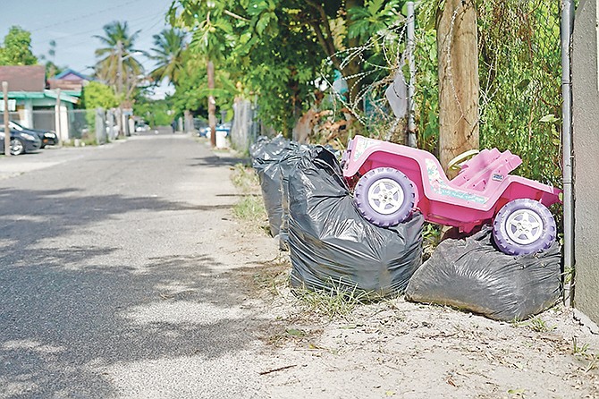 The Over-the-hill area of New Providence.