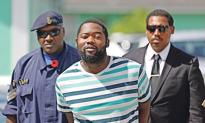 Lloyd Minnis outside court at a previous hearing. Photo: Terrel W Carey/Tribune Staff