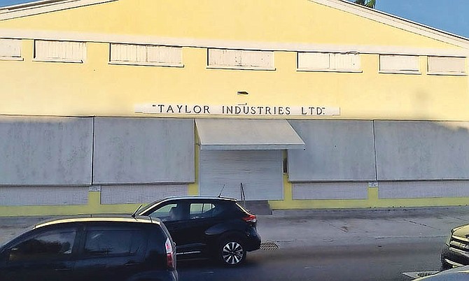 The Taylor Industries building on Shirley Street.