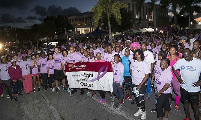 CIBC FirstCaribbean (Bahamas) raised over $100,000 to support cancer treatment and awareness with their 2018 Walk for the Cure campaign. More than 1,000 participants turned out to support the annual Walk that was held in October.