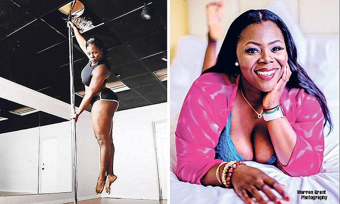 Curvy and confident: Plus size pole dancer fights body shaming