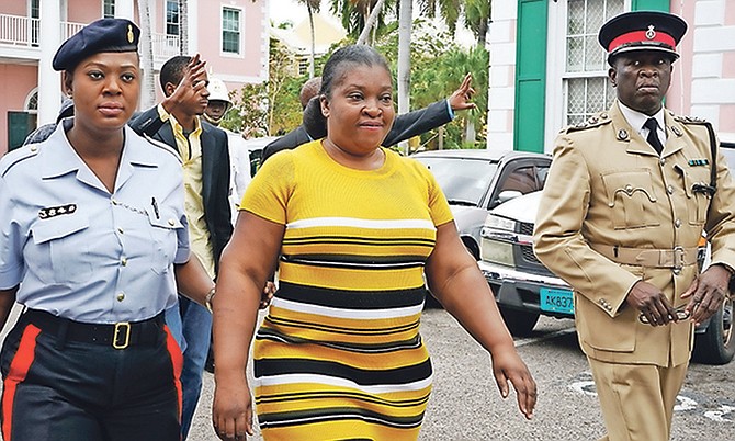 FORMER Urban Renewal Deputy Director Michelle Reckley at a previous court appearance.
Photo: Terrel W Carey Sr/Tribune Staff