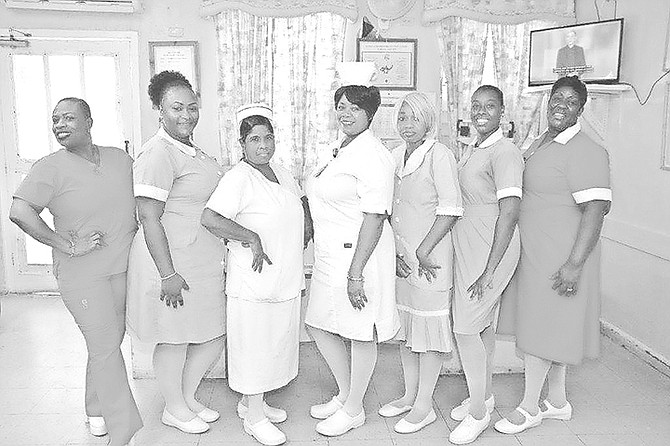 Staff at Sandilands’ Kelly Ward.