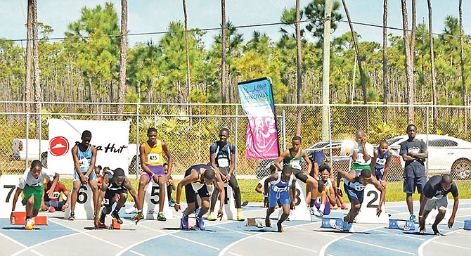 The funds donated by the Conchman Committee to GBAAA purchased new starting blocks and other equipment to assist the athletes with training for competitions. The equipment was recently used at the Grand Bahama High School Championships and the Fletcher Lewis Invitational.
