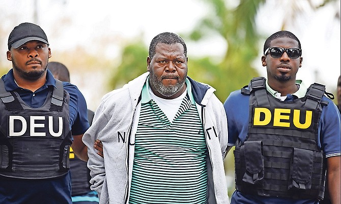 Terrance Brown outside court.