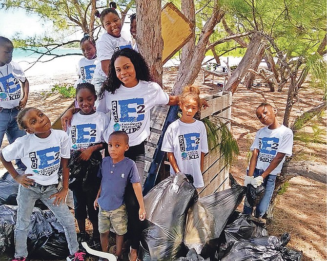 The University of the Bahamas student govt association teams up with Dale's Conscious Kids Movement to clean up beaches.