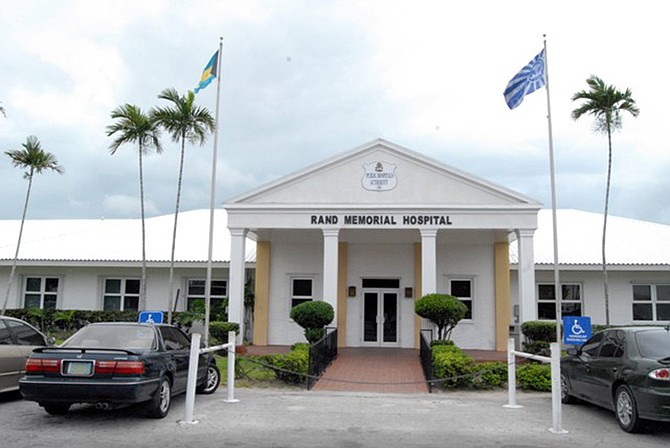 Rand Memorial Hospital pictured before the storm.