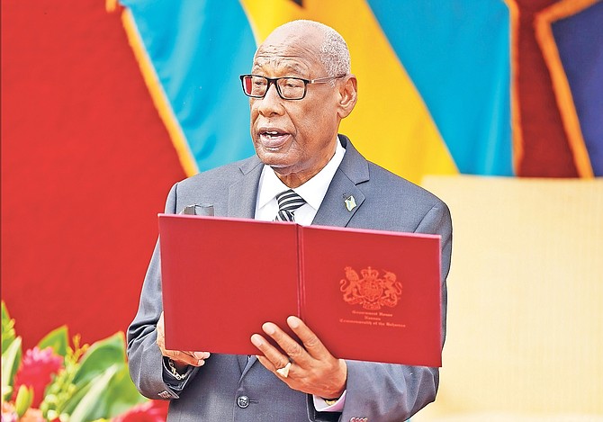 Governor General Cornelius Alvin Smith.