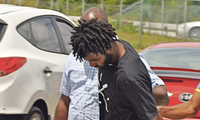 Treyvane Dorsett outside court. Photo: Vandyke Hepburn