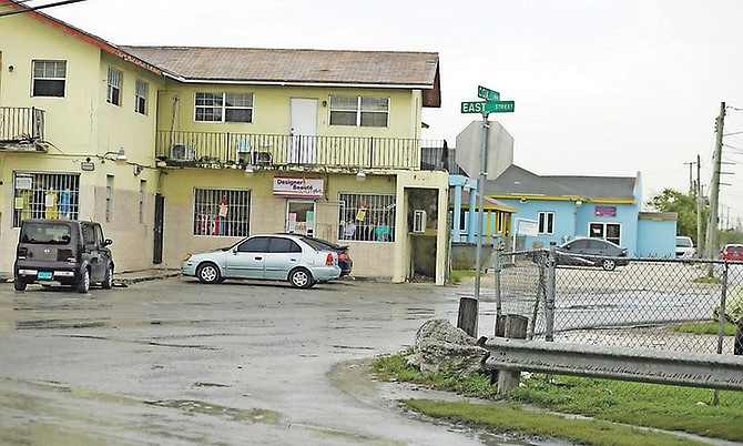 The scene of the fatal stabbing.
Photo: Donavan McIntosh