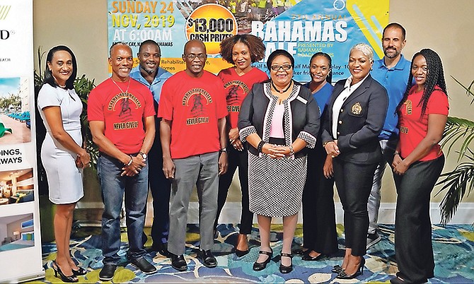 ORGANISERS of the Bahamas Roadmasters Running Club’s 7th annual Bahamas Half, 10K, 5K, 3K and Half marathon relay, all set for Sunday, November 24. The club launched this year’s event during a press conference yesterday.