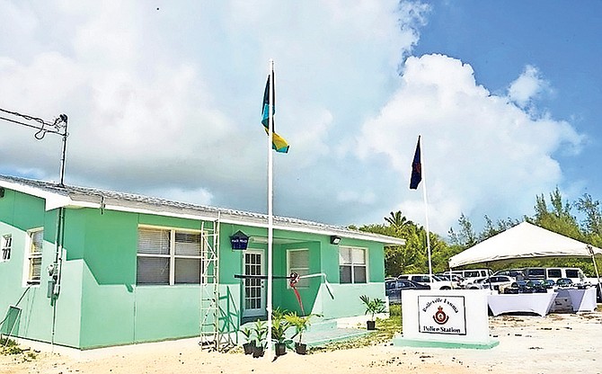 The newly renovated Rolleville Police Station. Photo: Yontalay Bowe/BIS
