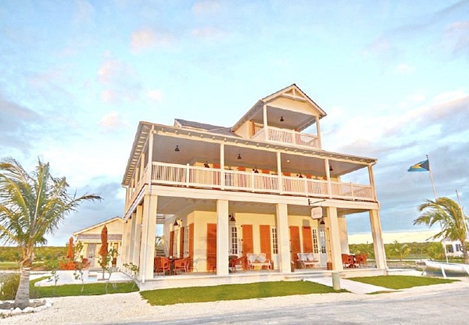 The Sandpiper Inn, Abaco, owned by Dr Keenan Carroll.