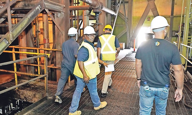 BPL plant Clifton Pier. The power outages at BPL are taking priority right now according to the government - putting unions in a back seat for their negotiations. Photo: Terrel W Carey Sr/Tribune Staff