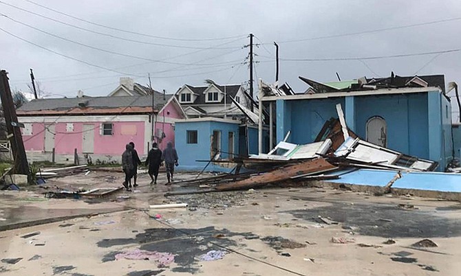 Hope Town, Abaco in the aftermath of Hurricane Dorian.