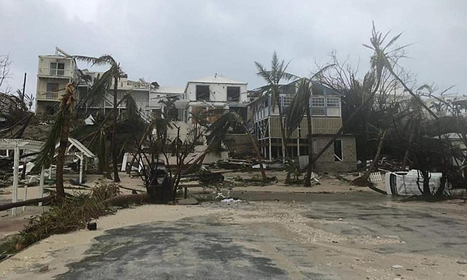 Devastation in Abaco after Hurricane Dorian.