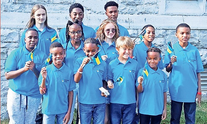 The Bahamas junior chess team.