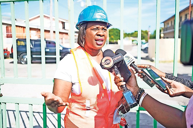 Bahamas Union of Teachers President Belinda Wilson. Photo: Terrel W. Carey Sr/Tribune Staff