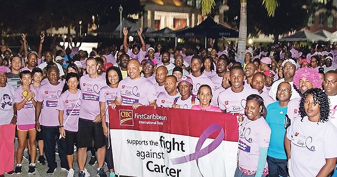 CIBC FirstCaribbean (Bahamas) raised over $100,000 to support cancer treatment and awareness with their 2018 Walk for the Cure campaign. More than 1,000 participants turned out to support the annual event.