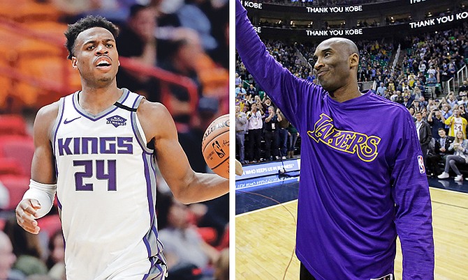 Buddy Hield paid tribute to Kobe Bryant, who died on Sunday.