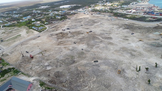 The Mudd area after the clean-up.