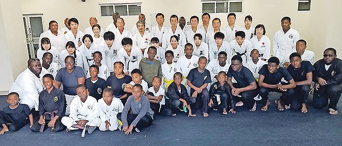 Chief instructor Yasuyoshi Saito, of the Japan Karate-Do International, conducted the clinic along with 25 members of his club out of Miami, Florida.