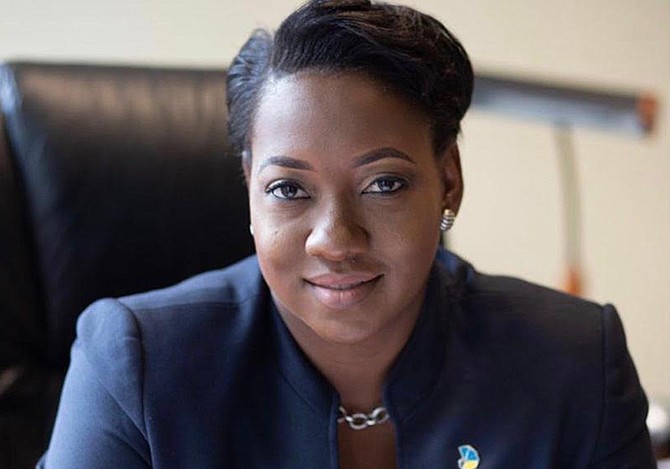 Khrystle Ferguson, first female chairman of the Bahamas Chamber of Commerce and Employers Confederation.