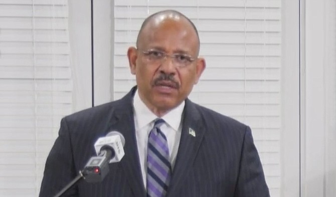 Minister of Health Dr Duane Sands.