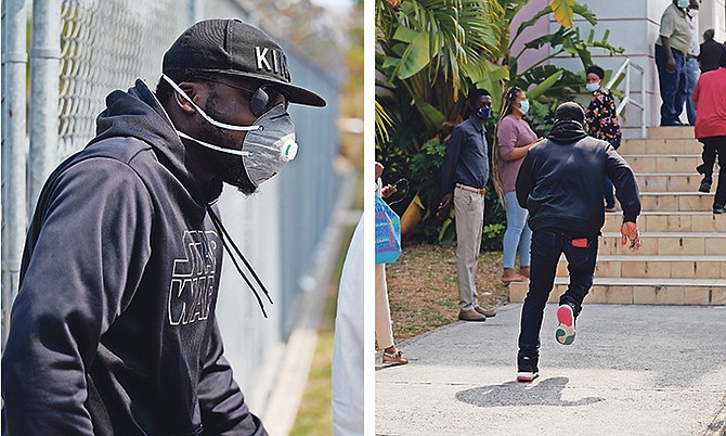 Jonathan Ash outside court on Monday. Photos: Terrel W Carey Sr/Tribune staff