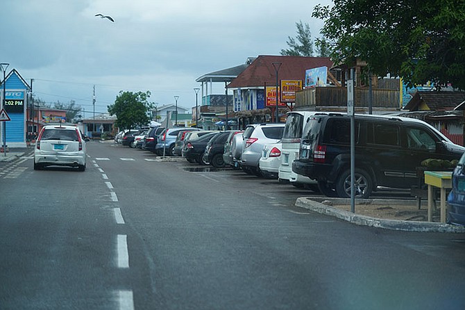 Arawak Cay was busy last Friday.