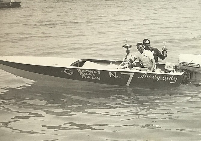 The Shady Lady, powered by an Evinrude motor. The motor manufacturer is just one of many economic victims of COVID-19.