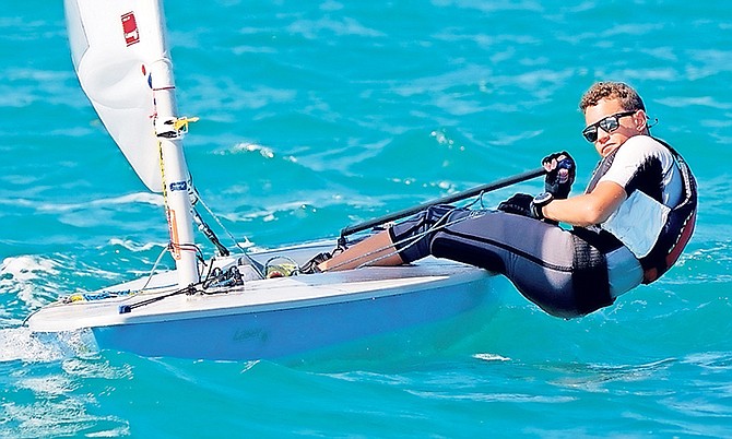 SPENCER Cartwright began his impressive sailing career at the age of eight.